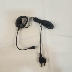 Earbud Earpiece with Dual Pin Aviation Connector for Radio Communication